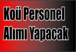 Koü Personel Alım Yapacak