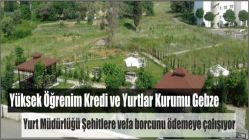 Kyk gebze Şehitlere vefa borcunu ödemeye çalışıyor