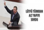 Lütfü Türkkan altyapıyı sordu