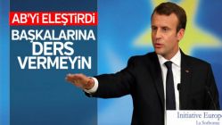 Macron: Herkesle konuşmalıyız