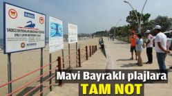 Mavi Bayraklı plajlara tam not