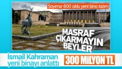 Meclis Başkanı Kahraman yeni binayı anlattı