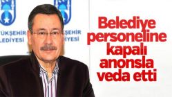 Melih Gökçek'ten belediye personeline veda