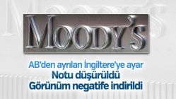 Moody's İngiltere'nin uzun vadeli kredi notunu düşürdü