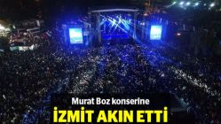 Murat Boz konserine İzmit akın etti