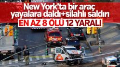 New York'ta bir araç yayaların arasına daldı