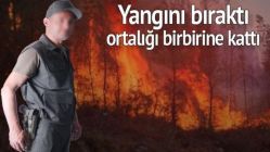 Orman yangınında sağlık ekibine silahlı tehdit