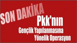 PKK'nın gençlik yapılanmasına yönelik operasyon