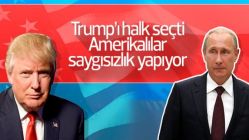 Putin'den Amerikalılara: Trump'a saygı duyun