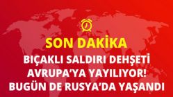 Rusya'da Bıçaklı Saldırı! 8 Kişiyi Yaralayan Saldırgan Öldürüldü