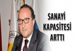 Sanayi kapasitesi arttı