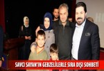 Savcı Sayan’ın Gebzelilerle sıra dışı sohbeti