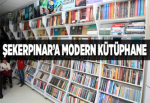 Şekerpınar’a modern kütüphane