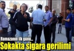 Sokakta sigara tartışması karakolda bitti