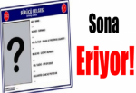 Sona Eriyor!