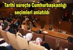 Tarihi süreçte Cumhurbaşkanlığı seçimleri anlatıldı