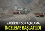 TAŞ OCAĞINA İNCELEME BAŞLATILDI