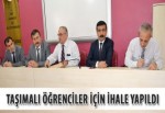 Taşımalı öğrenciler için ihale yapıldı