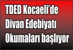 TDED Kocaeli’de Divan Edebiyatı Okumaları başlıyor