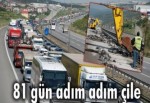 Trafik durma noktasına geldi