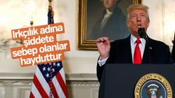 Trump'tan ABD'deki ırkçı saldırılara tepki