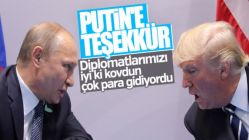 Trump'tan Putin'e teşekkür