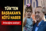 TÜİK'TEN BAŞBAKANA KÖTÜ HABER