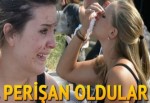 Turistleri taşıyan otobüs kaza yaptı