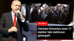 Türkiye'nin İlk Sürücüsüz Metro Hattı Açıldı! Üsküdar-Ümraniye Arası 17 Dakikaya İnecek