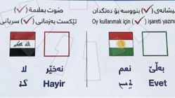 Türkiye'nin tepkisine rağmen 3 dilde oy pusulası