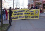 Üsküdar'da Bonzai protestosu