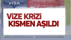 Vize krizinde çözüm için ilk adım