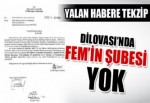 Yalan habere tekzip