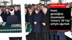 Yavuz Yılmaz'ın Cenaze Namazı Öncesi Konuşan İmam, "35 Yaş" Şiirinden Dizeler Okudu