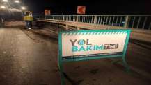 Yol Bakım Timi, canla başla çalışıyor