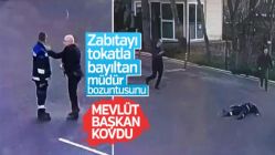 Zabıta memuruna şiddet uygulayan müdür görevden alındı