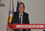 Zeytinoğlu: Suriyeliler işsizliği artırdı