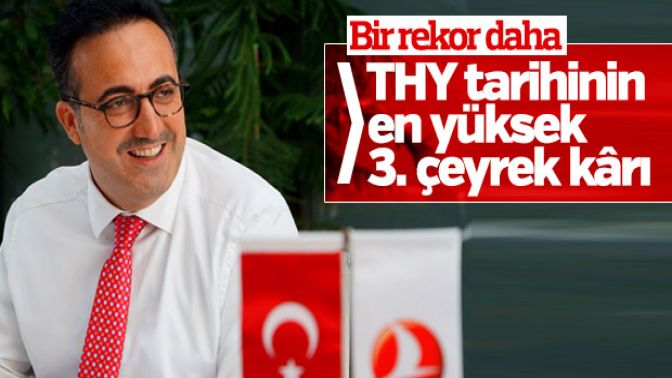 THYnin üçüncü çeyrekte net kârı 2.4 milyar lira oldu