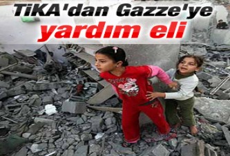 TİKA'dan Gazze'ye yardım eli