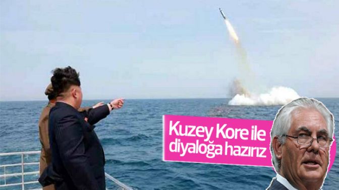 Tillersondan Kim Jong Un açıklaması