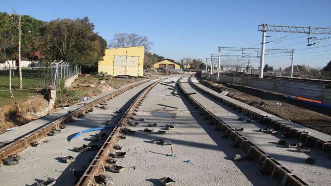 Tramvayda alt yapı çalışmaları büyük oranda tamamlandı