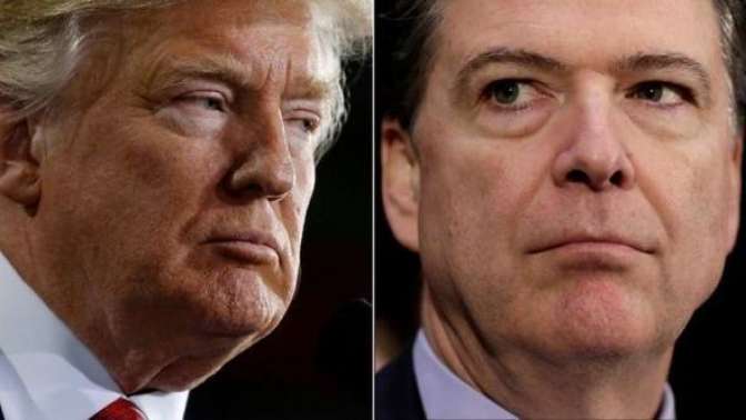 Trump: Comey hakkında yeminli ifade veririm