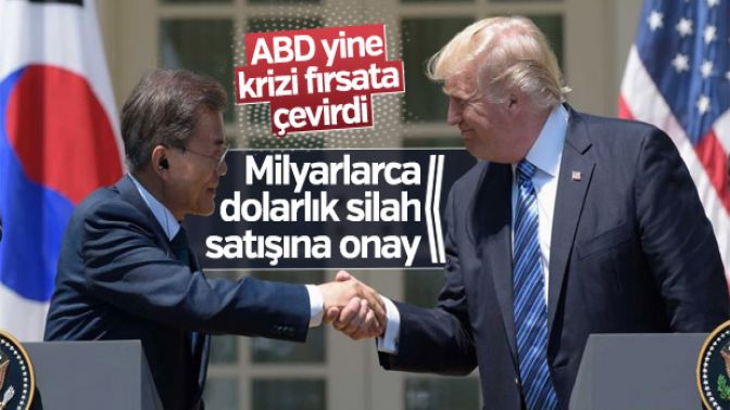 Trump, Güney Kore lideriyle görüştü