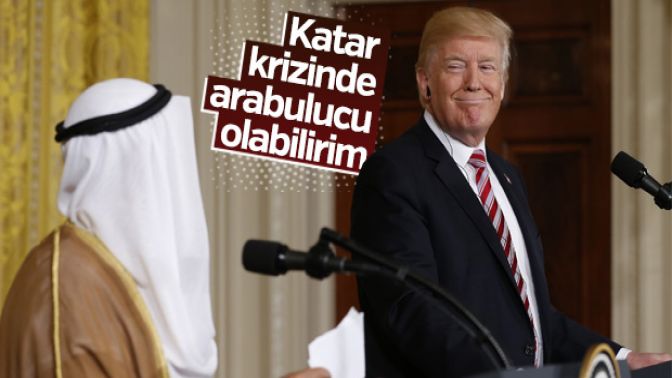 Trump, Katar krizinde arabulucu olmak istiyor