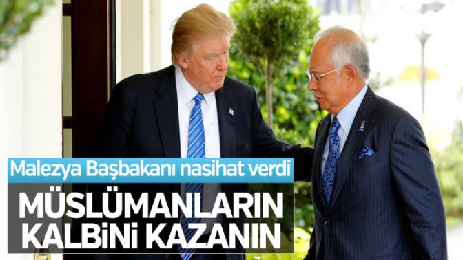 Trump Malezya Başbakanı Rezak ile görüştü