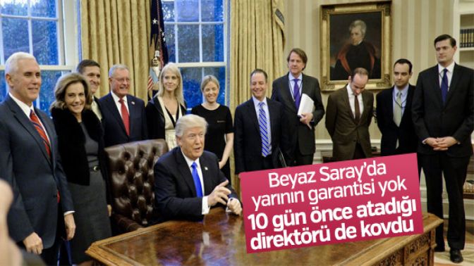 Trump yeni atadığı İletişim Direktörü’nü görevden aldı