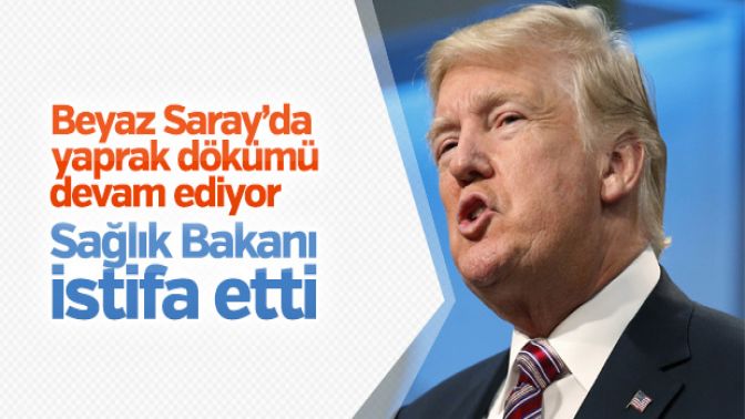 Trumpın Sağlık Bakanı Price istifa etti