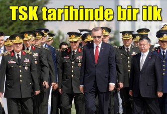 TSK tarihinde bir ilk