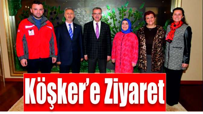 Türk Kızılayı’ndan Başkan Köşker’e ziyaret