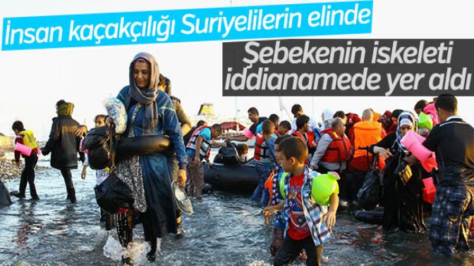 Türkiyede insan kaçakçılığı Suriyelilerin elinde